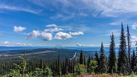 苏什瓦普高地在朝托德山的Hike至Tod山上的景象图片