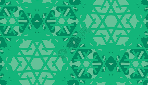 绿色千叶镜背景模式图片