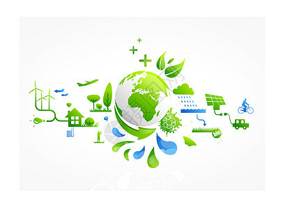 绿色生活环境农村运输地球生态全球活力背景图片
