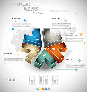 业务信息图表模板商业网络展示报告顺序文档数据打印插图推介会背景图片