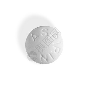 孤立的平板阿司匹林白色阴影男人药片小路止痛药药品图片
