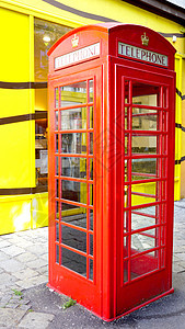 红电话亭旅行街道文化民众盒子电话场景摊位城市图片