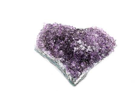 阿米塞斯特德鲁兹宏观宝石收藏灵气矿物学冥想紫色火花标本矿物图片