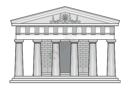 希腊多尔克寺庙图片