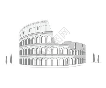 科隆是罗马最大的两栖剧院图片