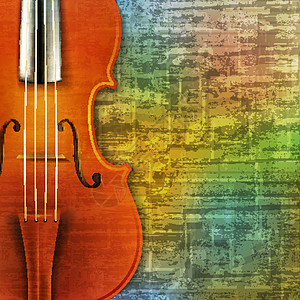 抽象 grunge 背景与小提琴黄铜裂缝插图音乐会诗人蓝调剧院高声旋律音乐家图片