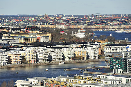 斯德哥尔摩休闲日落地平线建筑建筑物风光地点城市背景世界图片