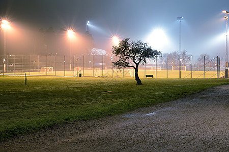 空足球场基线草地竞技团队视图元素文化风光低角度设计图片