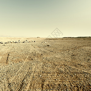 荒漠地面阳光峡谷农村岩石旱谷阴影石头荒野危险图片
