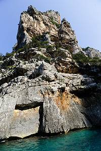 卡拉贡热带海岸旅行海滩海景风景潜水支撑悬崖天蓝色图片