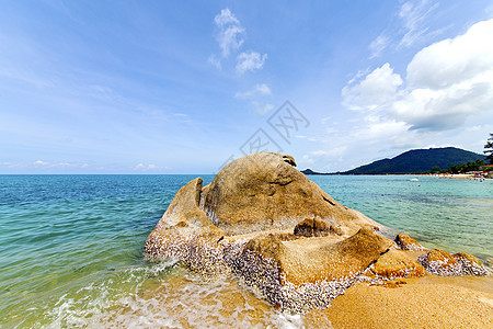 南中华南面的沙木海滨图片