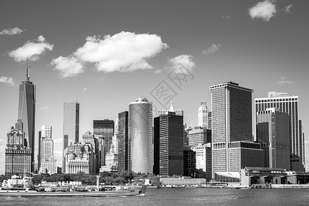纽约天线管理人员市中心建筑学办公室商业财产景观码头旅行晴天图片