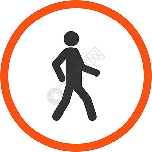 步行图标用户活动男人工人员工男性典当行人姿势先生图片