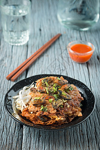 糖浆蛋贝食物盘子牡蛎辣椒美食韭菜煎饼餐厅午餐小贩图片