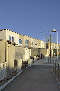 现代公寓楼住宅小区城镇城市生活建筑房子风光外观条件建造业住宅图片