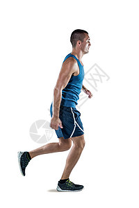 男子运动服慢跑图片