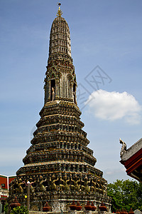 Bangkok植物和彩色宗教中的伊萨塔兰图片