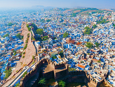 Jodhpur-蓝色城市 印度拉贾斯坦邦图片