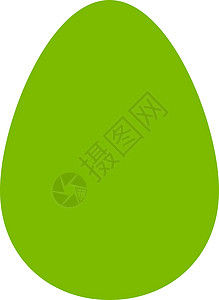 鸡蛋平面生态绿色绿色图标图片