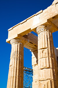 希腊的雅典 建筑和帕台农神庙图片