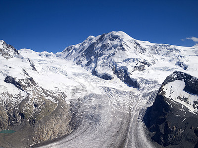 戈纳冰川 瑞士戈尔纳格拉特首脑地标顶峰高山脚轮天空风景旅游领地全球图片