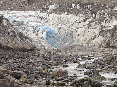 新西兰Fox Glacier公园溪流旅行荒野岩石风景狐狸环境气候海岸图片