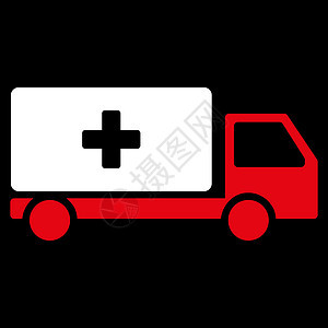 医疗运输图标背景货车交通黑色急救车救护车情况车辆帮助服务图片