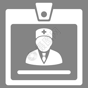 医生徽章图标认证邀请函医师背景卡片证书准入障碍授权收据背景图片