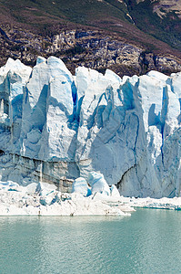 阿根廷佩里托·莫雷诺冰川冰墙图片