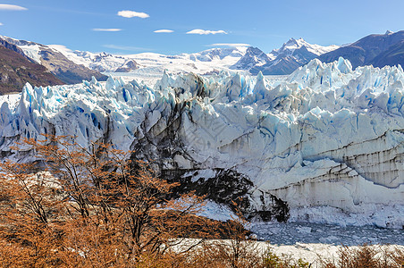 阿根廷佩里托莫雷诺冰川荒野游客风景地标旅游国家环境山脉吸引力公园图片