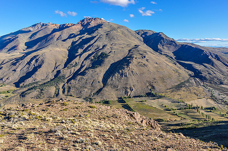 阿根廷Esquel观点天空续集岩石风景旅游顶峰远足国家花岗岩公园图片