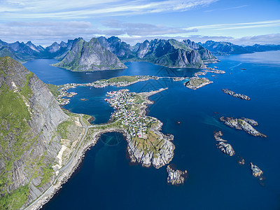 挪威的渔业村(挪威)图片