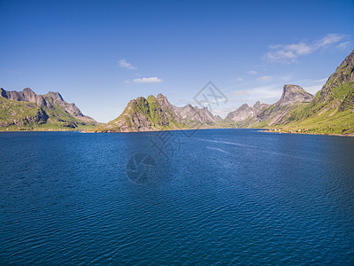 莱尼夫约尔登风景峡湾天线山脉旅行岛屿图片