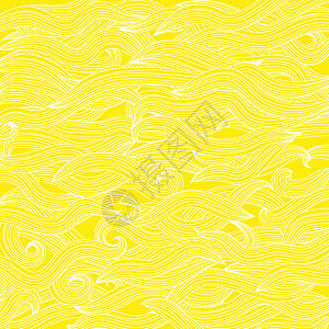 B 黄波背景摘要圆形色调活力黄色模式黄浪波浪状魔法条纹插图背景图片