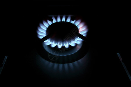 一火焰燃煤气炉灶h图片