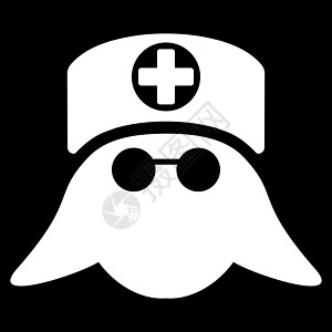 护士负责人图标背景药品医院黑色白色护理人员护士长字形情况从业者图片