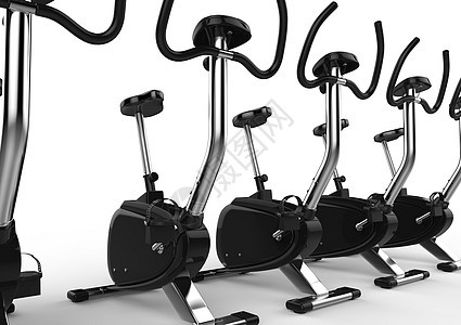 固定自行车运动培训师机器有氧运动身体训练重量肌肉健身房俱乐部图片