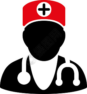 治疗师图标从业者工具情况临床药品急救员医师黑色护理人员卫生图片