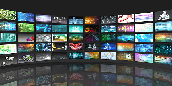 电视制作技术白色娱乐水晶展示屏幕通讯液体收藏电子宽屏图片