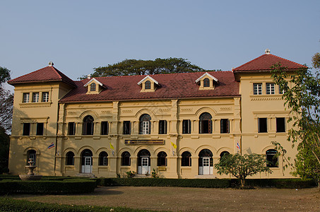 老旧建筑 泰河纳洪凡农王国艺术寺庙连体建筑学文化金子宗教宝塔旅行图片