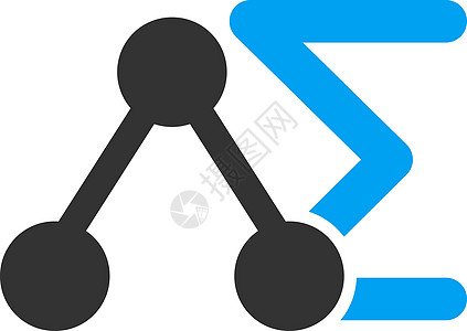 化学分析图标字形科学化学品预算灰色公式蓝色数学研究图片