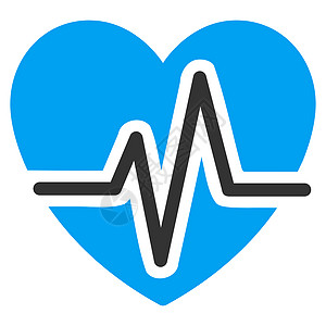 心脏图图标频率医生生活心脏病学电气诊断示波器诊所曲线情况图片