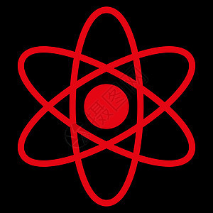 原子原子图标科学字形粒子质子力量实验研究物理量子纳米图片