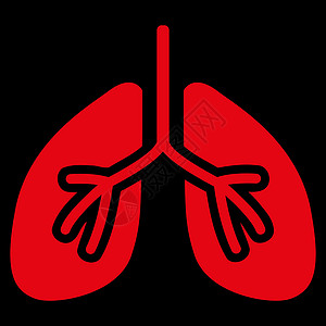 肺部图标医疗气管胸部生理背景身体生物字形呼吸系统生物学图片