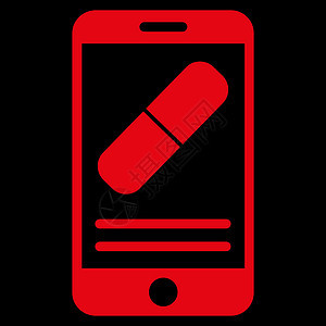 药品在线信息图标OIT基地店面化学家屏幕电话胶囊药物网上购物字形药店图片