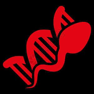 镜样复制图标科学微生物学性别技术生育力黑色化学品基因组施肥精子图片