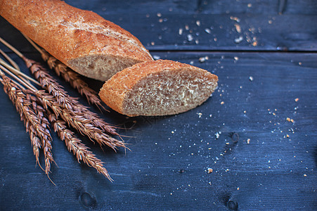面包组成脆皮美食小麦团体饮食生活烘烤燕麦食物烹饪图片
