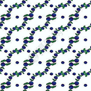 蓝蓝莓贝莓天然无缝背景水果绿色蓝色浆果植物白色收成紫色图片