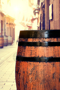 木木桶软木酒厂液体麦芽港口饮料传统橡木木头生产图片