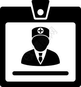 医生徽章图标证书老板安全字形医疗文凭卡片急救员帐户文档图片